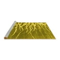 thumbnail image 2 of Ahgly Company Machine Washable Indoor Rectangle Abstract Yellow Contemporary Area Rugs, 8' x 10', 2 of 4