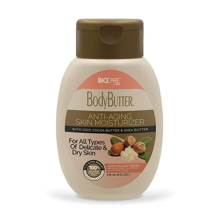 Biocare Body Butter - Infused with Cocoa Butter & Shea Butter plus Alpha-Bioplex for Youthful-Looking, Radiant Complexion, Hydrated, Smoother, Firmer Skin - Without Paraben and Sulfate