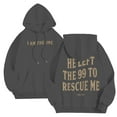 thumbnail image 2 of Christian Hoodies for Men 2025 I Am The One He Left The 99 To Rescue Me Hoodie Hooded Sweatshirt with Pockets Pullover, 2 of 6