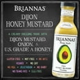 Briannas Salad Dressing, Dijon Honey Mustard, 12 Fl Oz