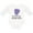 AA-White, variant on Inktastic I Love My Great Aunt Elephant Purple Blue Boys Long Sleeve Baby Bodysuit
