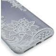 thumbnail image 2 of Case, 2 In 1 Ultra Thin Shell Ultra Thin Soft Tpu Bumper Case Cover Case Cover Tpu Bumper Shell For Apple Iphone 7/8 (white Lotus), 2 of 4