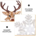 thumbnail image 5 of 6 parches termoadhesivos de copos de nieve para coser - Apliques bordados de copos de nieve navideños de invierno para ropa, vaqueros, sombreros, mochilas, sombreros y chaquetas., 5 of 5