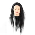 thumbnail image 1 of Ygjytge Cabeza De Práctica De Maniquí De Entrenamiento De Peluquería Profesional 65 Cm Pelo Negro Ygjytge Para estrenar, 1 of 6