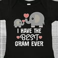 thumbnail image 4 of Inktastic Best Gram Ever Grandchild Boys or Girls Baby Bodysuit, 4 of 5