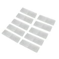 thumbnail image 1 of 10pcs Rectangular Reflectors, Trailers Self Adhesive Rectangular Safety Reflector High Visibility, for Automobiles Mail Boxes Driveway Fence, 48x148mm, 1 of 7