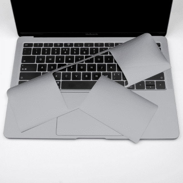 For MacBook Pro 2022 14 13 16 Pro M1 M2 chip A2442 Air 13.3 inch Palm Guard Cover with Trackpad Protective Sticker Silver