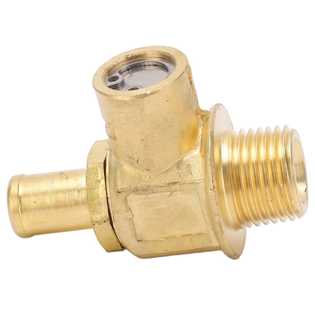 Válvula de drenaje de aceite del motor 3/8-18 NPT Conector de válvula de drenaje de aceite del motor con clip de palanca LC-10 Operación de un solo toque de latón con clip de ANGGREK Otros