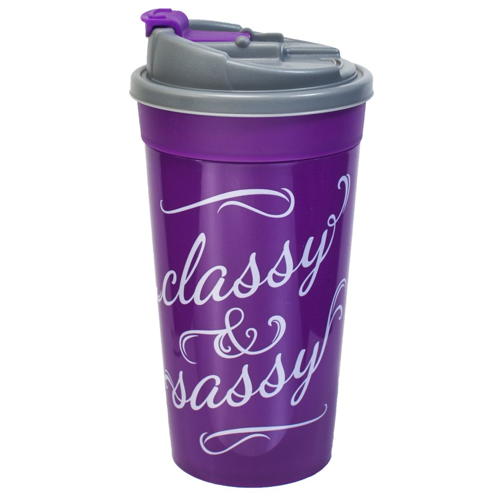 Cool Gear 15 Oz. Classy & Sassy Coffee Cup