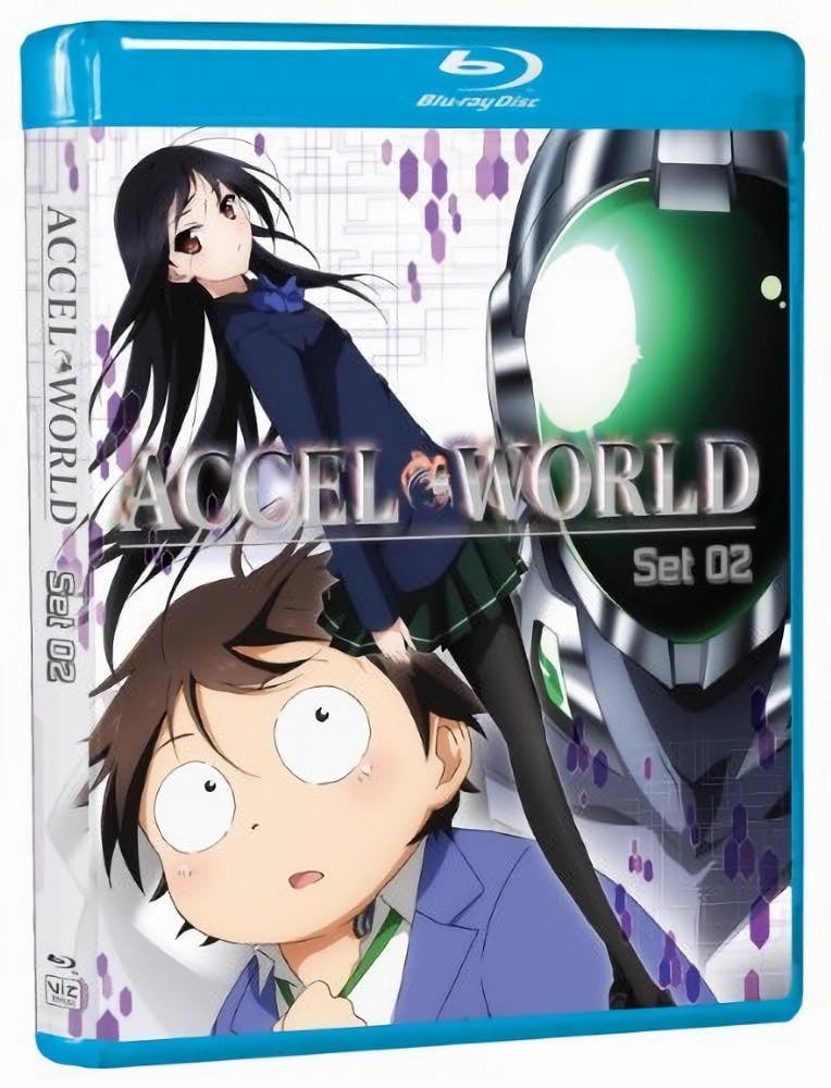 (未使用･未開封品)　Accel World - Integrale - Edition Saphir [3 Blu-ray] + Livret vf3p617 未使用・未開封品) Accel World - Integrale - Edition Saphir