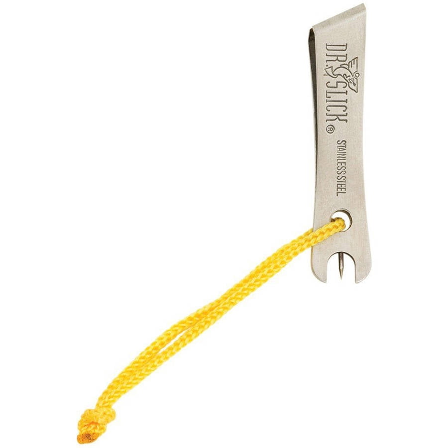DR Slick Nipper w/ Pin File & Knot Tyer 2'' Stainless Steel