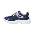 thumbnail image 3 of Tenis Casuales Moda para Mujer Marino Tipo Piel Cómodos azul 22, 3 of 5