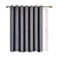 thumbnail image 2 of Biombo K100 térmico color carbón, panel opaco, para puerta de patio, ventana, puerta corrediza, cortina, pared de privacidad de 3 capas con ojales, extra ancho. Tamaño: 254 cm de ancho x 213 cm de, 2 of 3