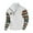 White, variant on Wancir Men Retro Ethnic Printed Sweatshirts Casual Stand-Up Neck Pullover Tops Zipper V Neck Long Sleeve Loose Sweatshirts