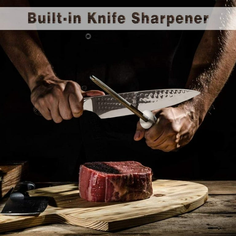 Gunter Wilhelm In-Block Knife Set - Premium Quality 16 Piece Set