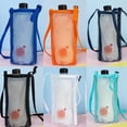 thumbnail image 5 of Sport Outdoor Camping Mesh Umbrella Storage Cup Accessories Water Bottle Cover Visible Bag Cup Sleeve Pouch Water Cup Bag ORANGE, 5 of 6