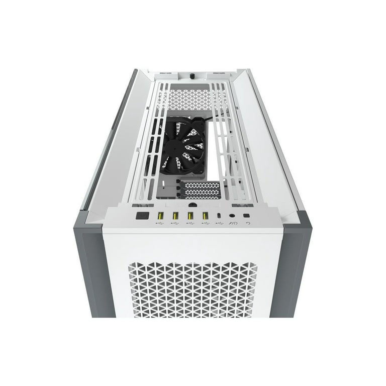 5000D AIRFLOW Tempered Glass Mid-Tower ATX PC Case — White