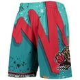 thumbnail image 2 of Men's Mitchell & Ness Turquoise Vancouver Grizzlies Hardwood Classics 1998 Hyper Hoops Swingman Shorts, 2 of 3