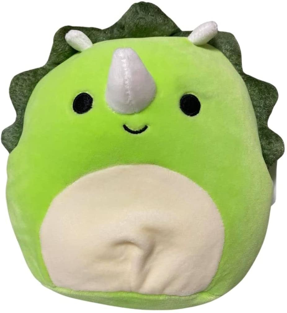 7.5 inch super soft branded plush toy Tristan the Triceratops SQUISHMALLOW® 