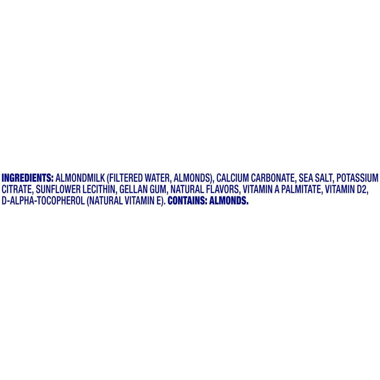 Almond Breeze Unsweetened Original Almond Milk 96 oz with Calcium