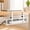 White, variant on Grusce Under Desk Cable Management Tray, Wire Organizer No Drill Cable Tray with Clamp for Wire Management, Cord Organization Box for Office Home Desk