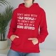thumbnail image 2 of Familyloveshop LLC Don't Mess With Old People Shirt, Men's Shirt, Funny T-shirt, Father's Day, Birthday Gift, Men And Women Hoodie, 2 of 9