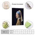 thumbnail image 2 of Johannes Vermeer Prints 《Girl with A Pearl Earring》 Wall Art Poster Posters Wall Art Painting Canvas Gift Living Room Prints Bedroom Decor Poster Artworks 08x12inch(20x30cm), 2 of 6