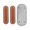 thumbnail image 1 of TISHITA PU Leather Bag Bottom Pad for Crochet Shaper Tote, 1 of 8