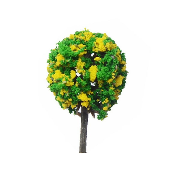 Bearachild Modelo de paisaje estático, de terrario, accesorios de planta de simulación de plástico, árboles en miniatura en forma de bola, juguetes Electrónica Tipo5