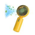 thumbnail image 1 of Mini Ventilador De Mano Portátil Recargable Amarillo, 1 of 7