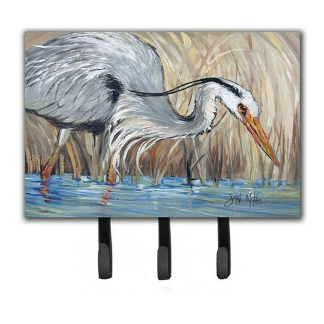 Carolines Treasures JMK1013TH68 Blue Heron In The Reeds Leash & Key Holder