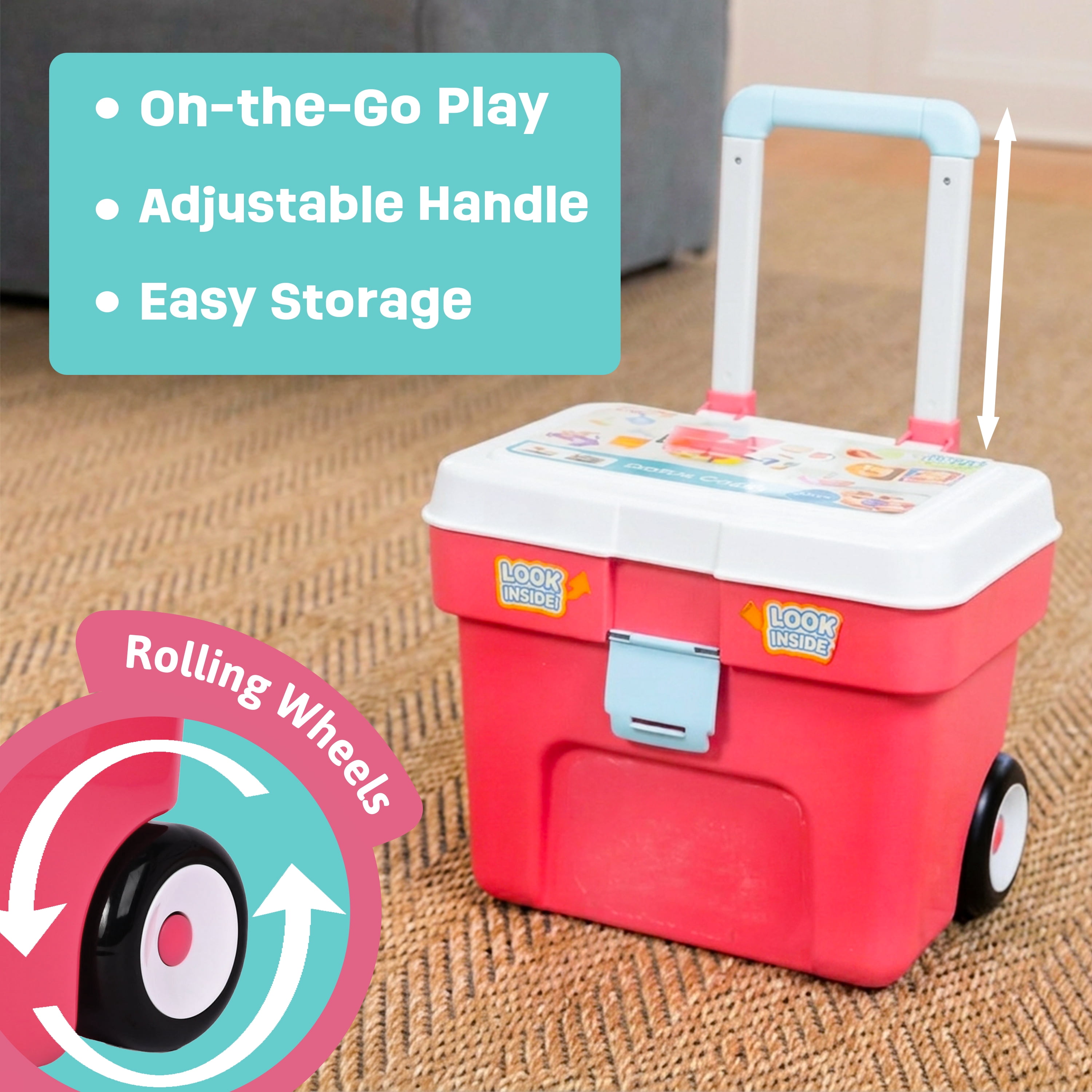 Hopscotch Lane Cooler, Doll Playsets for Children Ages 3 and up