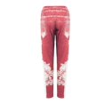 thumbnail image 4 of Gibobby Leggings Afelpados Para Mujer Mujeres Impreso Yoga Fitness Leggings Correr Gimnasio Estiramiento paraportes Pantalones Pantalones（Rosa， XXL), 4 of 5