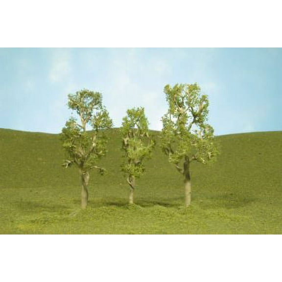 Bachmann - Aspen Trees - SceneScapes™ -- 3 to 4"  7.6 to 10.2cm pkg(3) - HO