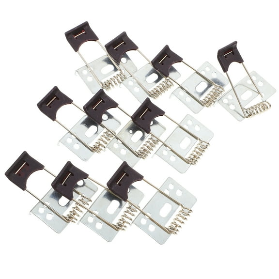 10pcs Spring Clips for Recessed Lighting LED Panel Lamps Easy Installation Downlight Clips