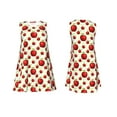 thumbnail image 7 of Lsque Fruit Apples Pattern Summer Dresses for Women – Sleeveless T-Shirt Swing Sundress, Perfect for the Beach and Casual Days, 7 of 7
