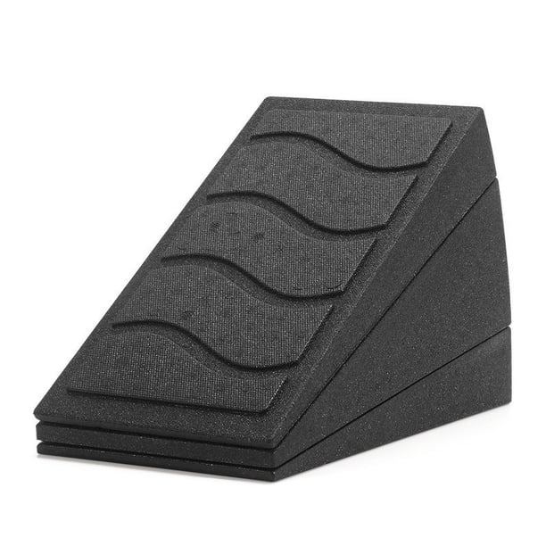 Tabla inclinada para estiramiento de pantorrillas, cuña para sentadillas con ángulo ajustable, tabla inclinada para ejercicios de sentadillas, movilización de tobillos y ejercicios físicos.