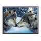 thumbnail image 1 of Cuadros Decorativos Punto de cruz completo 11CT Hilo de algodón DIY Lobos de nieve Impreso Kits de bordado Ehuebsd embutido en tela, 1 of 9