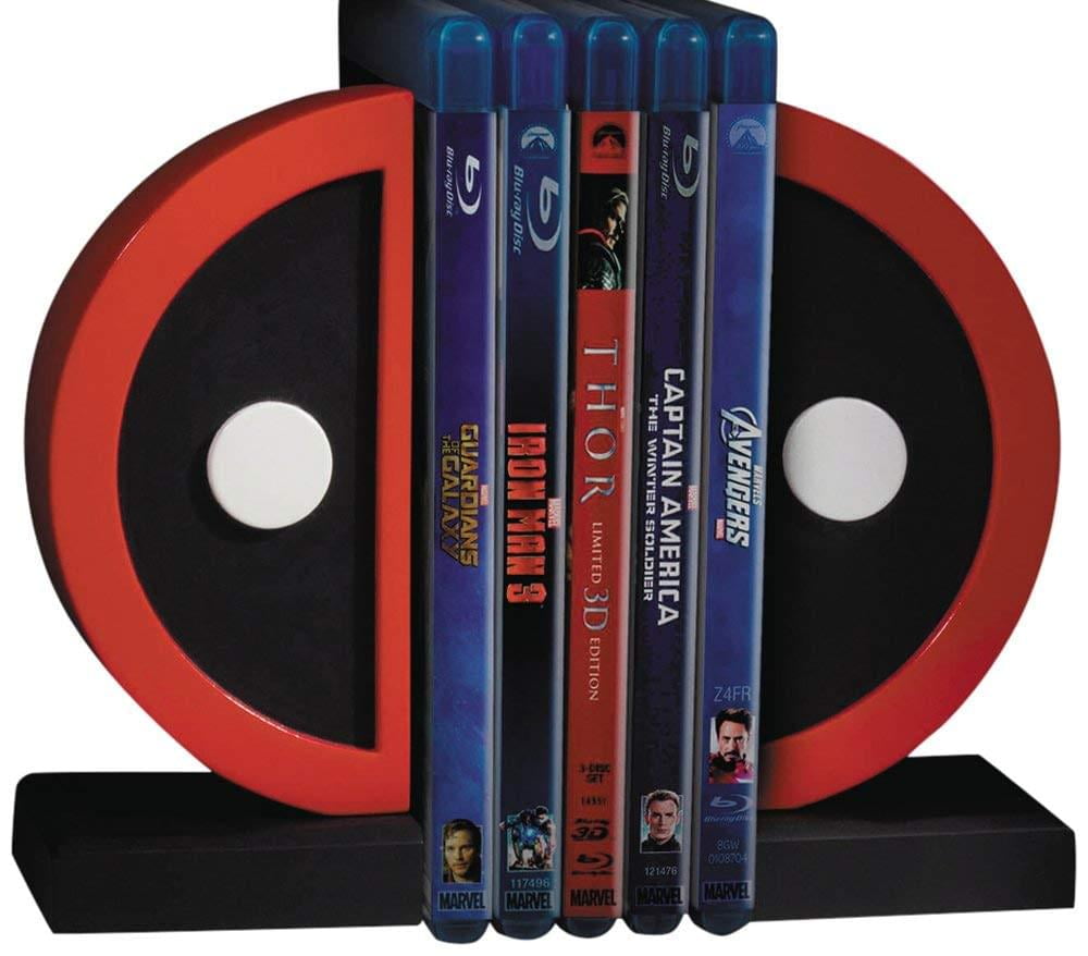 Marvel Deadpool Logo Resin Bookends