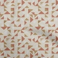 thumbnail image 1 of oneOone Cotton Poplin Twill Beige Fabric Geometric Dress Material Fabric Print Fabric By The Yard 56 Inch Wide, 1 of 6