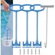 thumbnail image 1 of Universal Pool Skimmer Basket Handle with T-Hook for Easy Debris Removal & Installation, 1 of 5