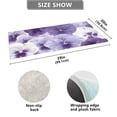 thumbnail image 5 of Bath Mat Soft Plush Non-Slip Absorbent Bathroom Rugs 39"x20" Beautiful Pansy Flowers, 5 of 8