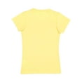 thumbnail image 2 of LAT Sportswear 2616 Girls Fine Jersey Longer Length T-Shirt - Butter- Extra Large, 2 of 4