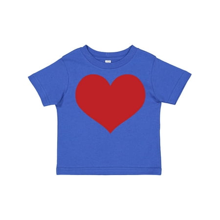 

Inktastic Red Heart Valentine Gift Toddler Boy or Toddler Girl T-Shirt