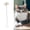 White Fish, variant on YAHHU Interactive Cat Elastic Spring Toy Metal Wire Teaser Wand with Fish Decor & Paw Scratcher, Flexible Pet Kitten Exerciser Catcher, 12.2 Inches / 31 cm (Black)