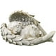 thumbnail image 3 of Estatua de ángel de perro/gato durmiendo de 12 cm, decoración para interiores y exteriores, decoración de jardín, accesorios para el hogar, perro, 3 of 5