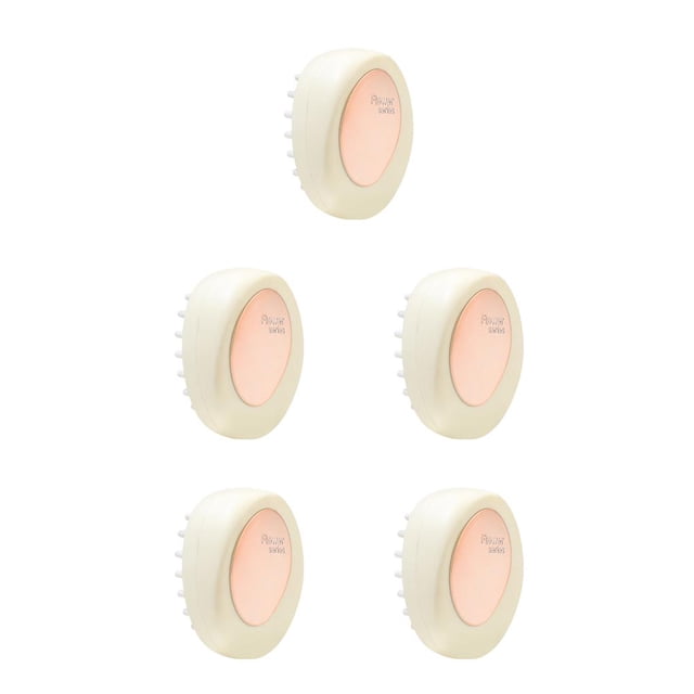 Seitruly Masajeador de cuero cabelludo Cabezal de ducha Cepillo de masaje para el cabello Limpieza Champagne Gold Type2 NO2 Seitruly CBP284624