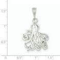 thumbnail image 2 of 925 Sterling Silver Octopus Charm Pendant, 2 of 5