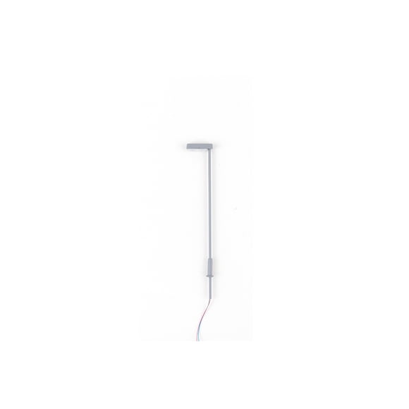Advancent Luces de diseño de modelo, juguetes de tren resistentes, decoración de poste de luz a escala, Mini lámparas de jardín para exteriores, piezas Artesanía (1:100) (blanco cálido) Advancent HA066712-04