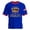 Blue, variant on USA 250th Anniversary Merchandise Boys Short Sleeve Crewneck Independence Graphic Tee Summer Breathable Top Size 10-11Y